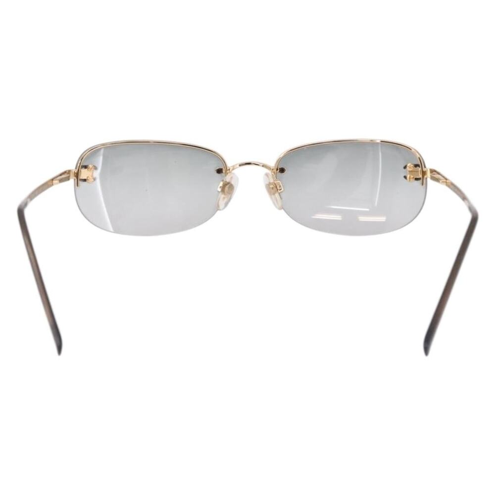 Chanel CC Rimless Sunglasses Gray - Picture 3 of 9